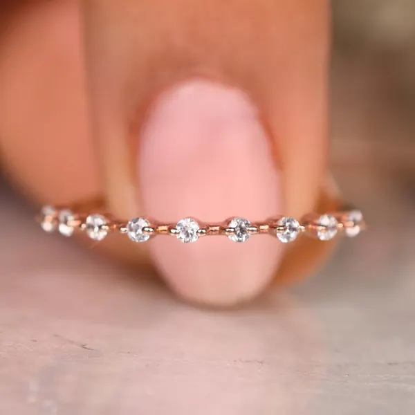 14k Solid Gold Oval Moissanite Ring • Irish Knot Engagement Band • Braided Dainty Ring for Women • Symbolic Jewelry Gift for Her